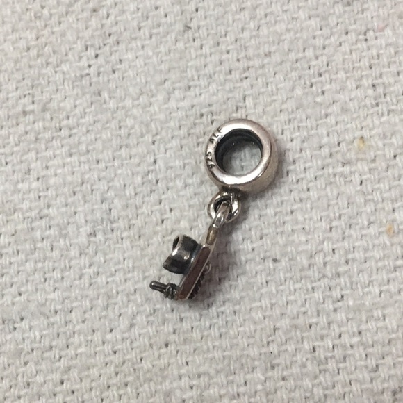 Pandora Graduation Mortar Board Charm retired - Picture 3 of 6